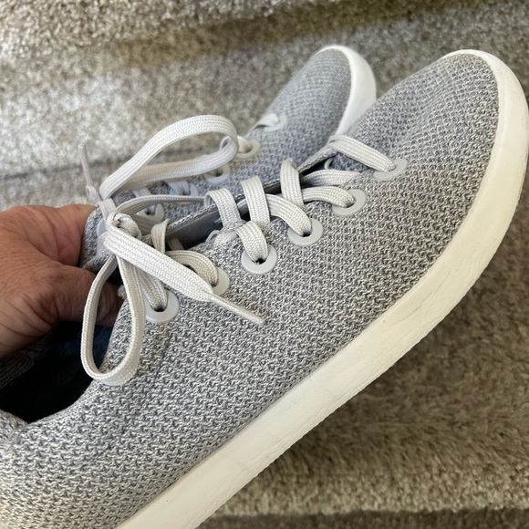 Allbirds Tree Piper Grey Knit Sneakers. Womens 11. Classic. Comfort. Worn. - Picture 4 of 12